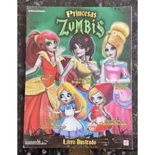 Álbum De Figurinhas Princesas Zumbis + 50 Pacotinhos De Figu