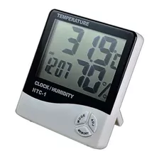 Termohigrómetro Digital: Higrometro Termometro Reloj