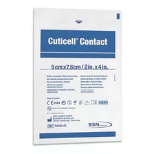 Curativo Tela De Silicone Cuticell Contact 5 Cm X 7,5 Cm