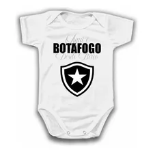Body Bebê Infantil Personalizado Do Botafogo Com Nome