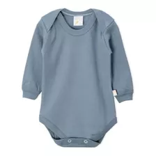 Body Bebé Manga Larga Algodón 100% Cuello Americano 3m A 18m