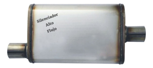 Muffler De 2pulgadas De Alto Flujo V Fiat Uno Foto 3