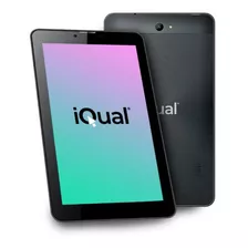 Tablet Iqual T7l 7 Con Red Móvil 16gb Color Negro Y 1gb De Memoria Ram