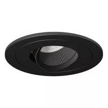 Spot De Embutir Aster R Dicro Negro Idea Iluminacion Led 7w