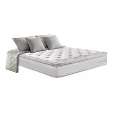 Colchão King Pocket 193x203 Cama Inbox Confort Snow