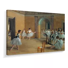 Quadro Tela Canvas Edgar Degas Aula De Dança 110x90