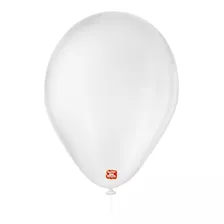 Balões São Roque Nº 7 Branco Polar C/50un