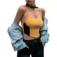 Crop Top Tarantino Sin Mangas Kill Bill