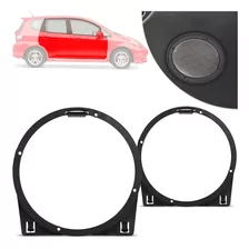 Par Aro Adaptador Para Alto-falante Honda Fit 01 A 08