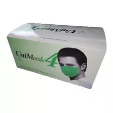 Cubrebocas Uniseal® Cuatricapa Verde