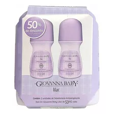 Antitranspirante Roll On Giovanna Baby Antiperspirante Lilac 100 Ml Pacote De 2 U