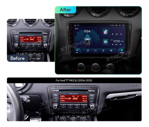 Audi Tt 2006-2012 Android Wifi Gps Bluetooth Radio Carplay Foto 8