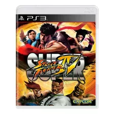 Jogo Seminovo Super Street Fighter Iv Ps3