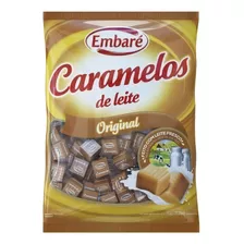 Bala De Caramelo De Leite Baunilha Embaré Original Pacote 660g