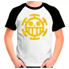 Camiseta Infantil Raglan Law One Piece