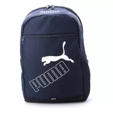 Mochila Puma Phase Backpack Ii 7995202 Color Azul Oscuro Diseño De La Tela Liso