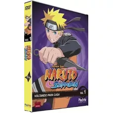 Naruto Shippuden Vol.01 - Dvd - Novo - 4 Episódios