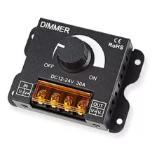 Dimmer Regulador De Brillo Para Cintas Led 12v-24v 30amp 