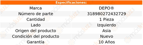 1- Faro Delantero Izquierdo F-450 Super Duty 2017/2018 Depo Foto 4