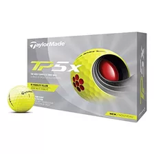 Pelotas Bolas De Golf Taylormade Tp5x Diseño Yellow Pix