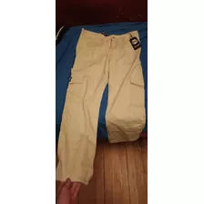 Pantalón Cargo Blanco Talle 46