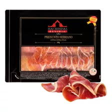 Presunto Cru Serrano Jamon Fatiado Espanhol Haciendas 100g