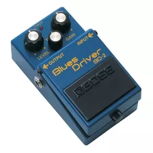 Pedal De Efeito Boss Blues Driver Bd-2 Azul