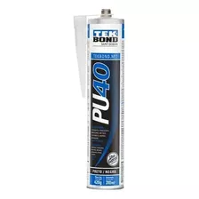 Sellador Poliuretano Pu40 Negro Tekbond