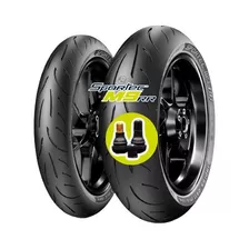 Set Llanta Premium 110/70-17 150/60-17 Sportec Metzeler M9rr