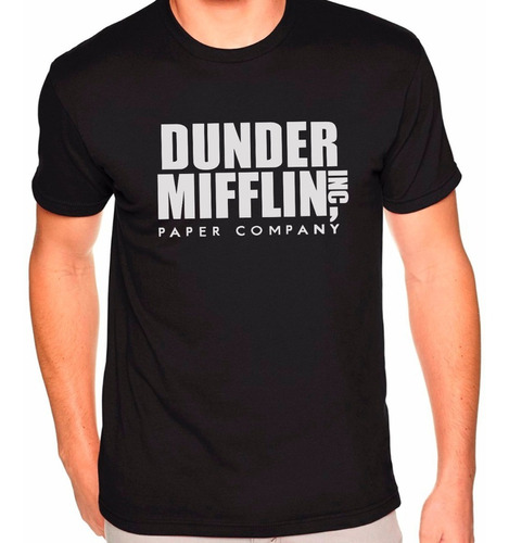 Camiseta Dunder Mifflin Serie The Office Seriado Geek Nerds