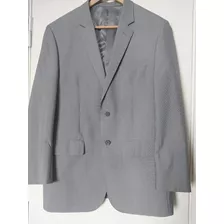 Blazer Hombre Gris Marca Carven T. 54 Excelente Estado