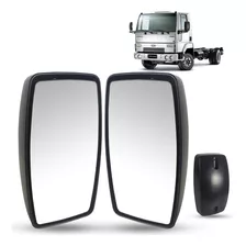 Par Espelho Retrovisor Caminhão Ford Cargo Convexo