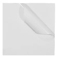 Vinil Adesivo A4 110g Brilhante Branco Jato De Tinta 50 Fls