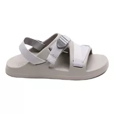 Sandalias Mujer Amex Urban Cow Livianas Grey