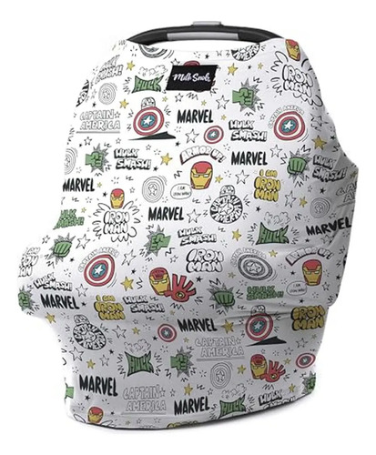 Capa Para Bebês 5 Em 1 Milk Snob Original Marvel, Amamentaçã