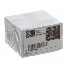 Caja De Tarjeta De Pvc Blanca Zebra | 30 Mil | 500 Unid,