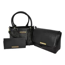 Kit 2 Bolsas Média Feminina Lançamento Grátis Carteira