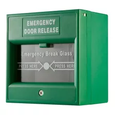  Boton De Emergencia De Rotura De Vidrio Hikvision (verde)