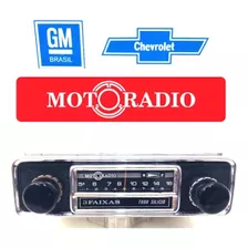 Rádio Motoradio Opala Chevette C10 C14 Veraneio 69/74