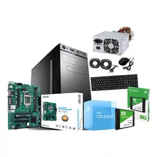 Cpu Intel Celeron G5905 + H410 + 8gbddr4 + Ssd 240gb + Kit