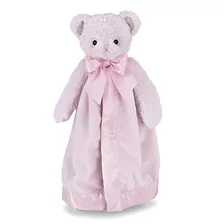 Bearington Bebé Huggie Del Rosa Del Oso Snuggler, Manta De P