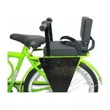 Cadeirinha Traseira Infantil C/ Almofada Cinto Guidão Bike