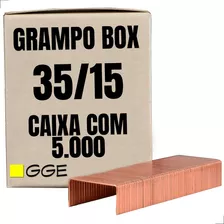 Grampos Box 35/15 Para Fechar Caixa De Papelão Cx C/ 5.000