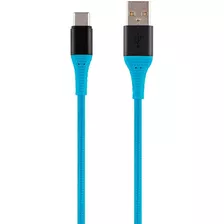 Cable Usb A Usb C 2.0, 1.5 Pies/azul/durable