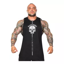 Regata Masculina Machão Skull Line Metamorfose Brasil