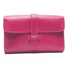 Bolsa Transversal Arezzo Pequena Com Alça Fina Coleção 2.023 Cor Big Floater Pink Blair