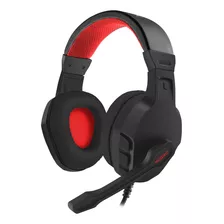 Auriculares Gamer Nubwo Usb Mic Rojos