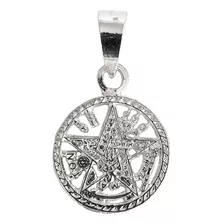 Dije Tetragramaton Plata 925 Medalla Pentagrama Mayoreo