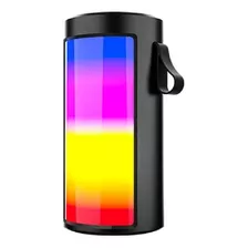 Corneta Portatil Bluetooth Fm Usb Led Rgb Recargable 