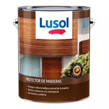 Lusol Protector De Madera 4lts + 1lt Aguarras